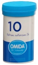 OMIDA SCHÜSSLER Nr10 Nat sulf Tabl D 6 Ds 100 g