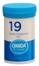 OMIDA SCHÜSSLER Nr19 Cupr arsen Tabl D 12 Ds 100 g