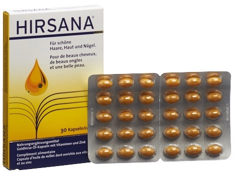 HIRSANA Goldhirse-Öl-Kapseln 30 Stk