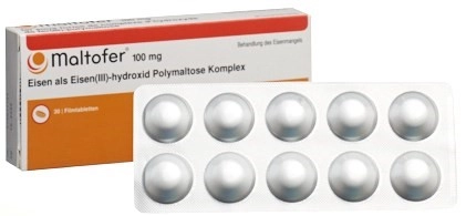 MALTOFER Filmtabl 100 mg 30 Stk