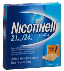 NICOTINELL 1 stark Matrixpfl 21 mg/24h 7 Stk