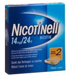 NICOTINELL 2 mittel Matrixpfl 14 mg/24h 7 Stk
