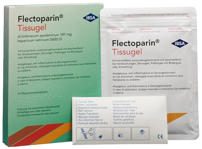 FLECTOPARIN Tissugel Pfl 10 Stk
