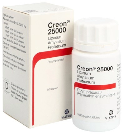 CREON 25000 Kaps Ds 50 Stk