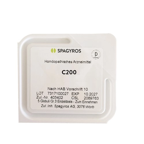 SPAGYROS Sulfur Glob C 200 Easyclick 1 Dos