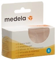 MEDELA Ersatzsauger mit schwachem Fluss 2 Stk