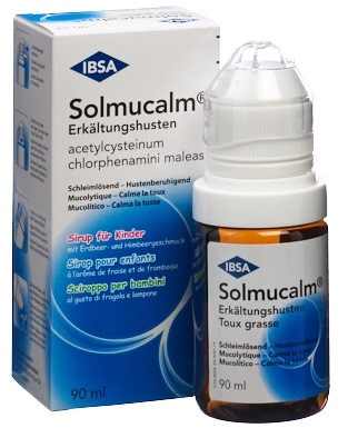 SOLMUCALM Erkältungshusten Sirup Kind Fl 90 ml