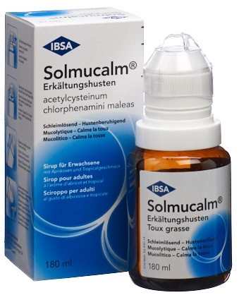 SOLMUCALM Erkältungshusten Sirup Erw Fl 180 ml