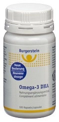 BURGERSTEIN Omega-3 DHA Weichkaps Ds 100 Stk