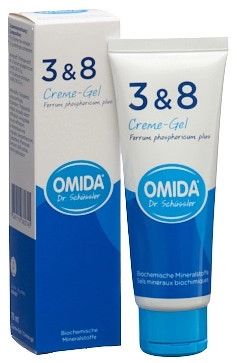 OMIDA SCHÜSSLER Nr3&8 Ferr pho plus Cre-Gel 75 ml