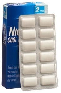 NICOTINELL Gum 2 mg cool mint 24 Stk