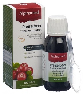 ALPINAMED Preiselbeer Trink-Konzentrat 100 ml