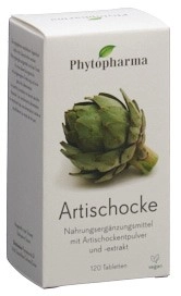 PHYTOPHARMA Artischocke Tabl 120 Stk