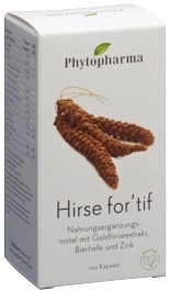 PHYTOPHARMA Hirse for’tif Kaps 100 Stk