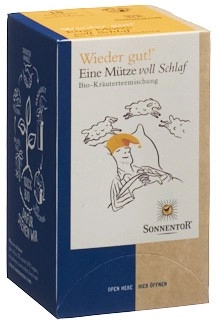 SONNENTOR Eine Mütze voll Schlaf Tee BIO 18 Stk