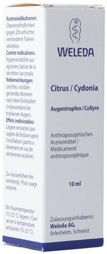 WELEDA Citrus/Cydonia Gtt Opht 10 ml