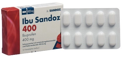 IBU Sandoz Filmtabl 400 mg 10 Stk