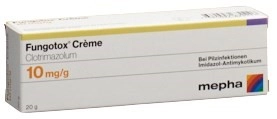 FUNGOTOX Creme 10 mg/g Tb 20 g