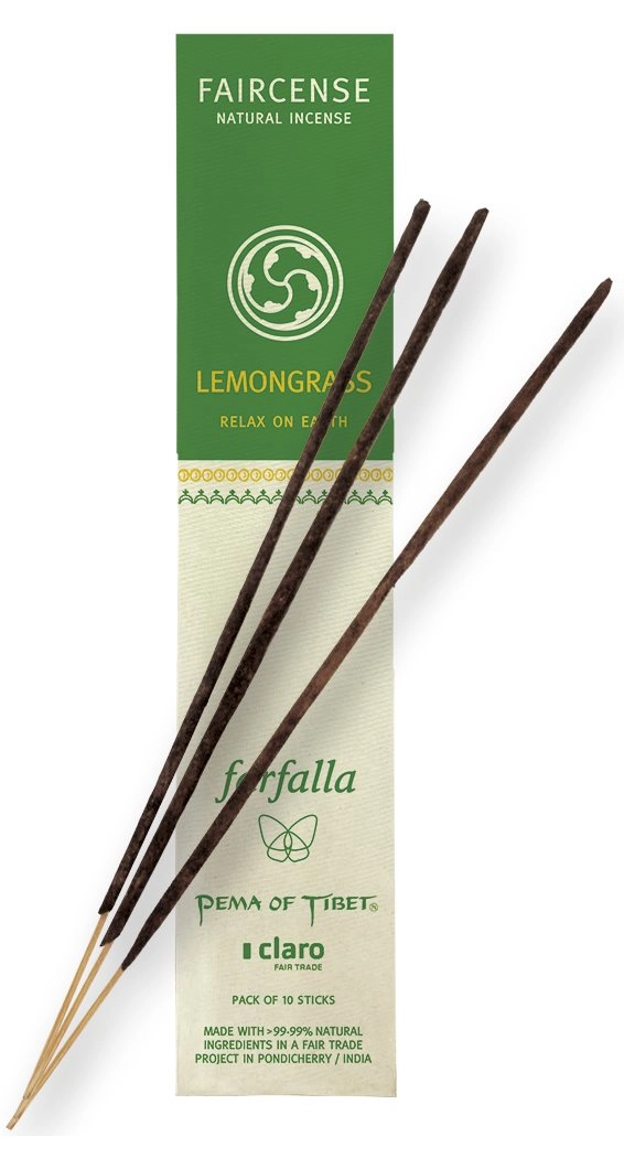 FAIRCENSE Räucherstäbchen Lemongr/Rel Earth 10 Stk
