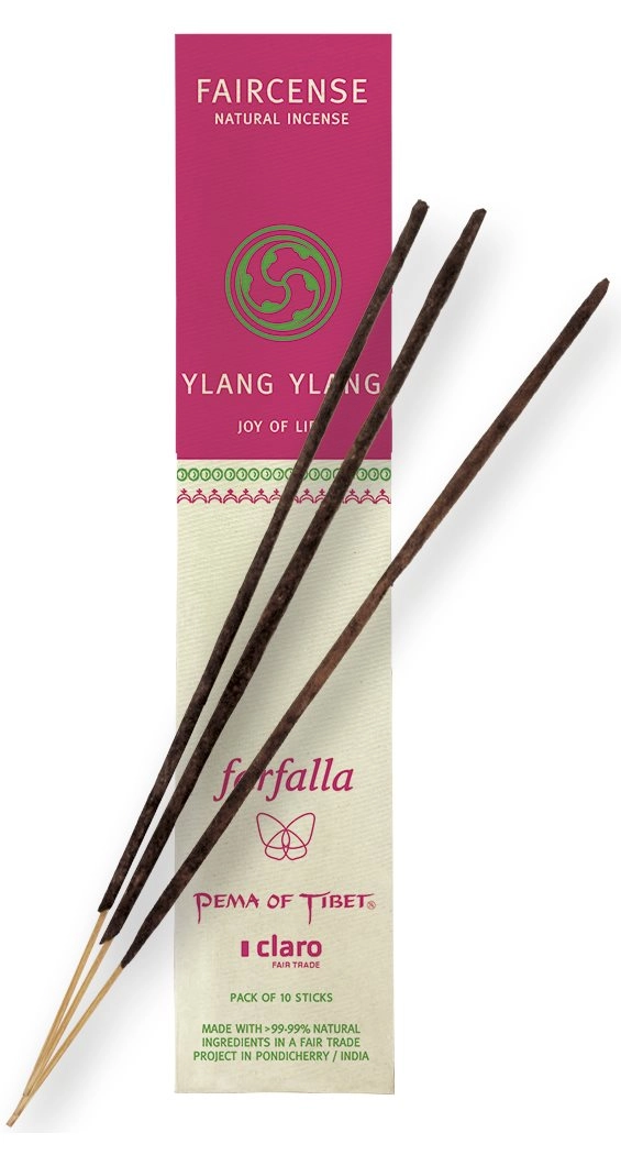 FAIRCENSE Räucherstäbchen Ylang Yl/Joy Life 10 Stk
