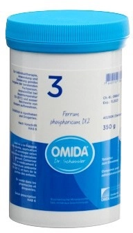 OMIDA SCHÜSSLER Nr3 Ferr phos Tabl D 12 Ds 350 g