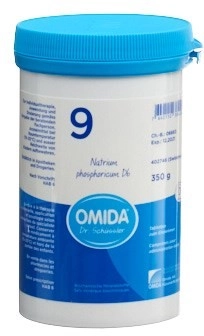 OMIDA SCHÜSSLER Nr9 Natr phos Tabl D 6 Ds 350 g