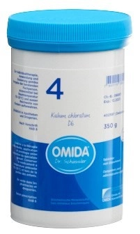 OMIDA SCHÜSSLER Nr4 Kal chlor Tabl D 6 Ds 350 g