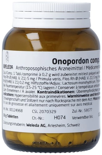 WELEDA Onopordon comp Rh Tabl 50 g