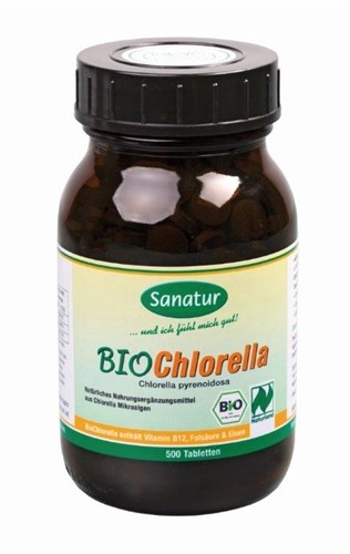 BIO CHLORELLA HAU Tabl 400 mg 500 Stk