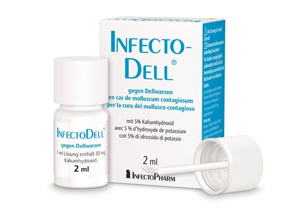 INFECTODELL bei Dellwarzen Lös 2 ml