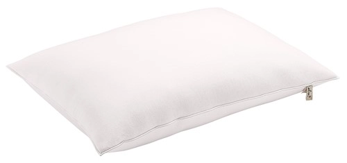 ELSA SUPREME Schlafkissen 50x70cm Veloursbe écru