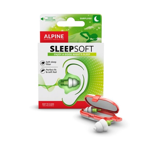 ALPINE SleepSoft+Gehörschutzstöps Euroloch 1 Paar