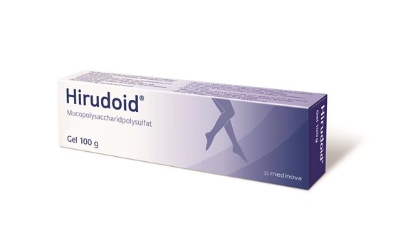 HIRUDOID Gel 3 mg/g Tb 100 g