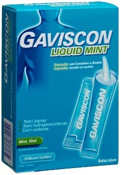 GAVISCON Liquid mint Susp in Beuteln 24 Btl 10 ml