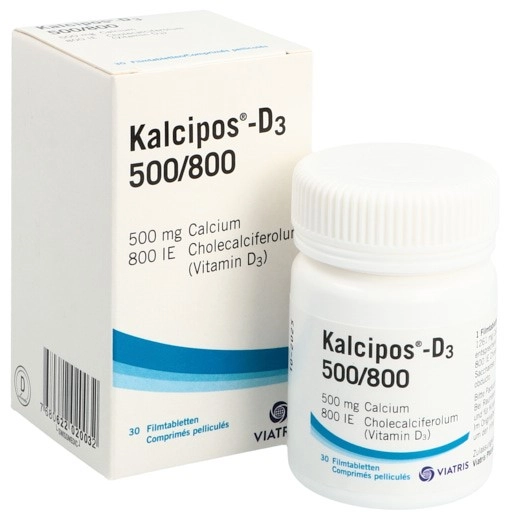 KALCIPOS-D3 Filmtabl 500/800 Ds 30 Stk