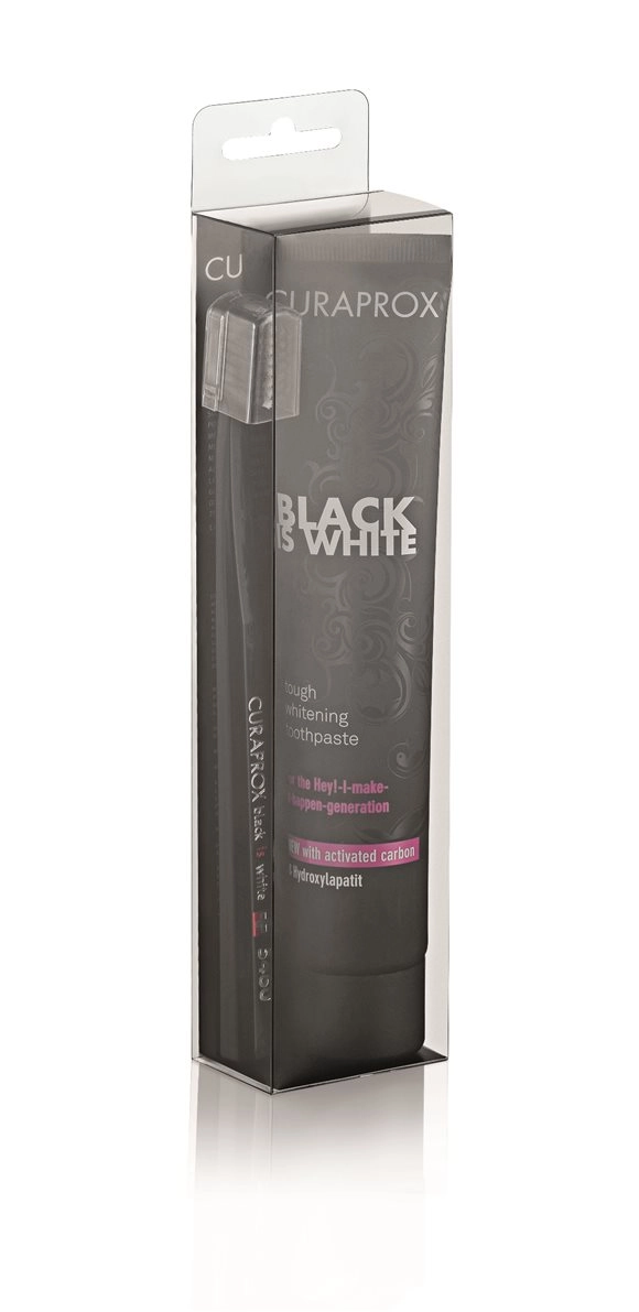 CURAPROX Set Black is white Zahnpa 90ml +CS5460 Zb