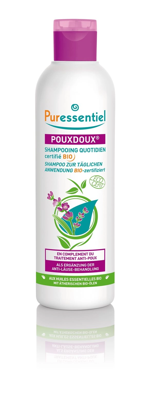 PURESSENTIEL Läuse Shampoo sensible Haut 200 ml