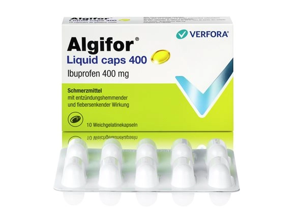 ALGIFOR Liquid Caps 400 mg 10 Stk