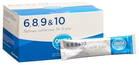 OMIDA SCHÜSSLER Nr10 Nat sulf plus Plv Btl 30 Stk