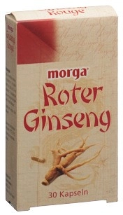 MORGA Roter Ginseng Kaps 30 Stk
