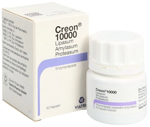 CREON 10000 Kaps Ds 50 Stk