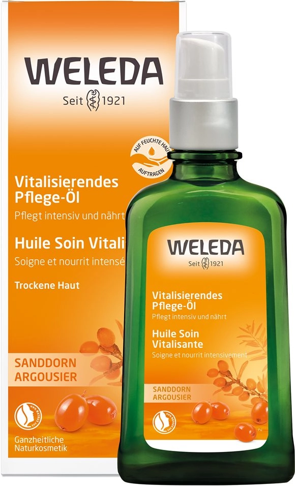 WELEDA Pflege-Öl vitalisierend Sanddorn 100 ml
