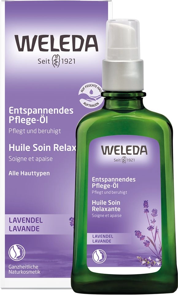 WELEDA Pflege-Öl entspannend Lavendel 100 ml