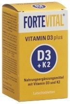 FORTEVITAL Vitamin D3 plus Lutschtabl Ds 60 g