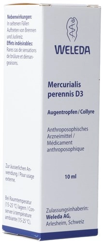 WELEDA Mercurialis perennis Gtt Opht D 3 10 ml