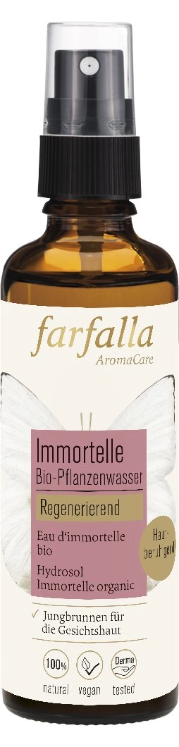 FARFALLA Bio-Pflanzenwasser Immortelle Spr 75 ml