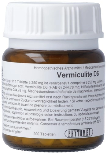 PHYTOMED Vermiculite Tabl D 6 Ds 50 g