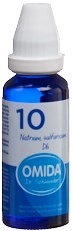 OMIDA SCHÜSSLER Nr10 Nat sulf Dil D 6 Fl 30 ml