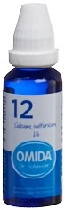 OMIDA SCHÜSSLER Nr12 Cal sulf Dil D 6 Fl 30 ml