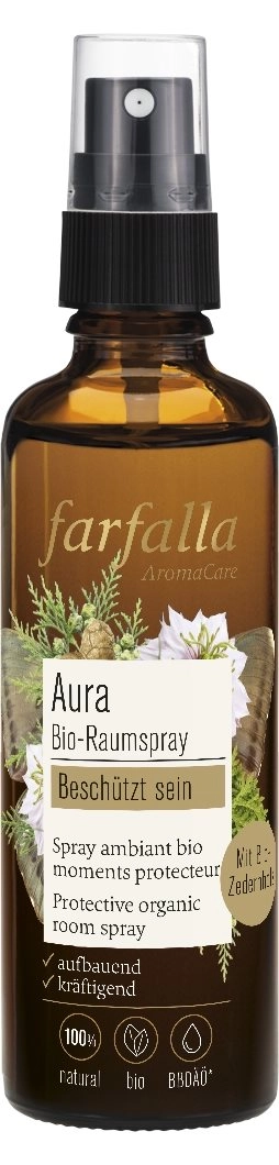 FARFALLA Bio-Raumspray beschützt sein Aura 75 ml